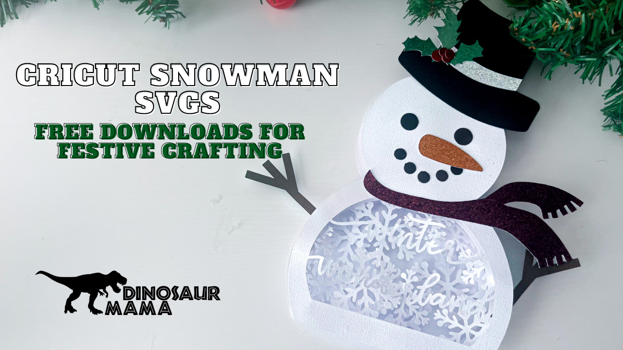 Cricut Snowman SVGs Free Downloads for Festive Crafting